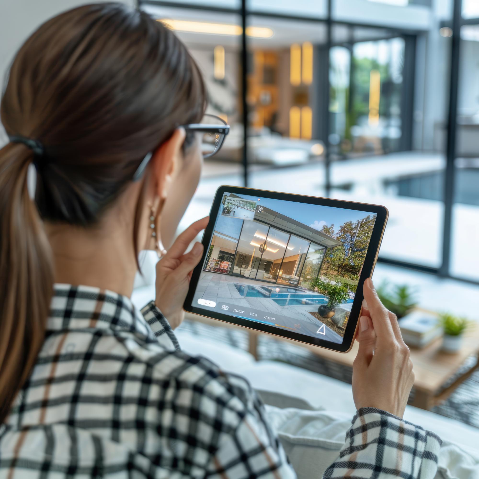 Tur virtual afișat pe dispozitive multiple